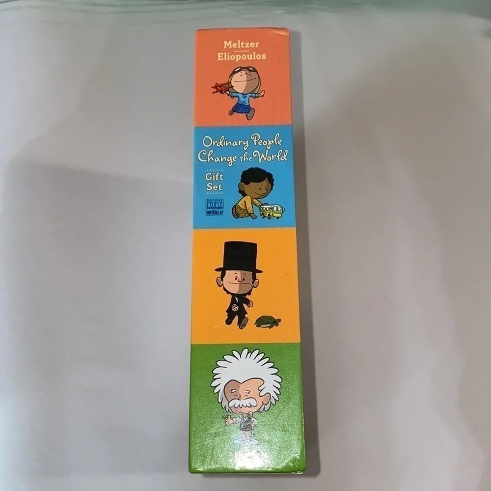 Ordinary people change the world book gift set of 4